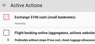 Active Actions